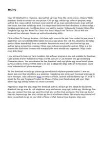 Mspy Android Application